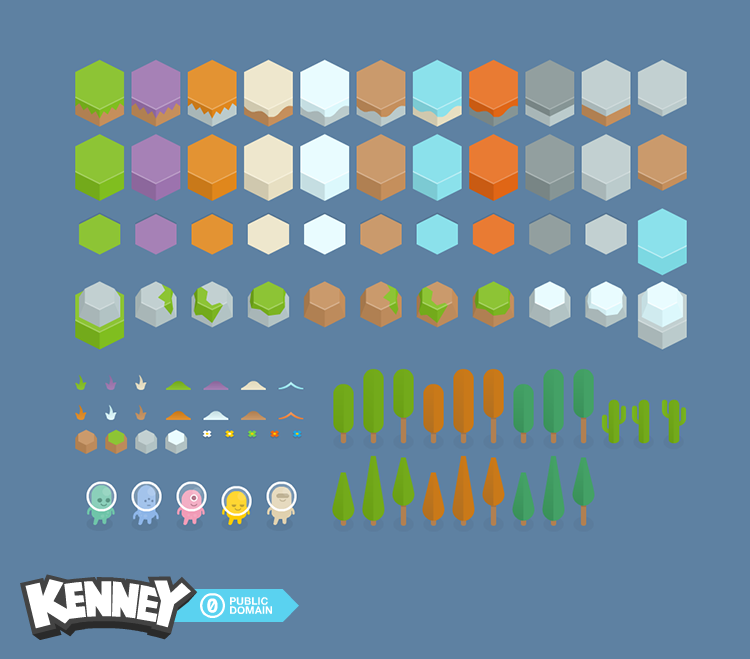 kenney-hexagon-base-pack-cc0 preview